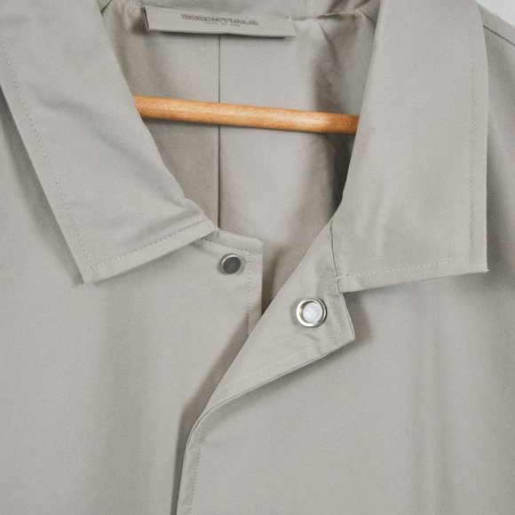 Essentials Long Trench Coat - Picture 7 of 11